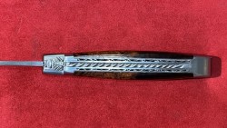 12 cm Double Platines Bois de Fer & Damas