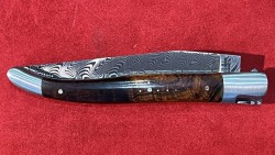 12 cm Double Platines Bois de Fer & Damas