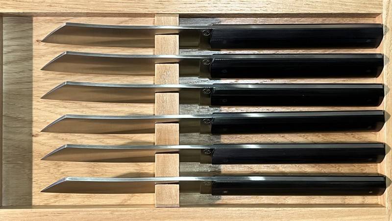Coffret X6 Higonokami G10 Noir