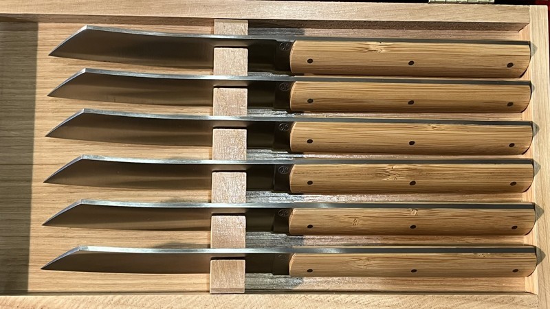 Coffret X6 Higonokami Bambou