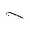 Wild Tech 4 Paracorde Noire Lame Noire Serration
