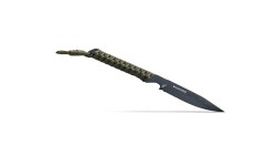 Wild Tech 4 Paracorde Kaki Lame Noire Serration
