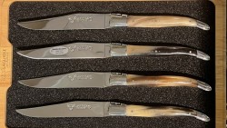 Coffret X4 Pointe De Corne Laguiole En Aubrac
